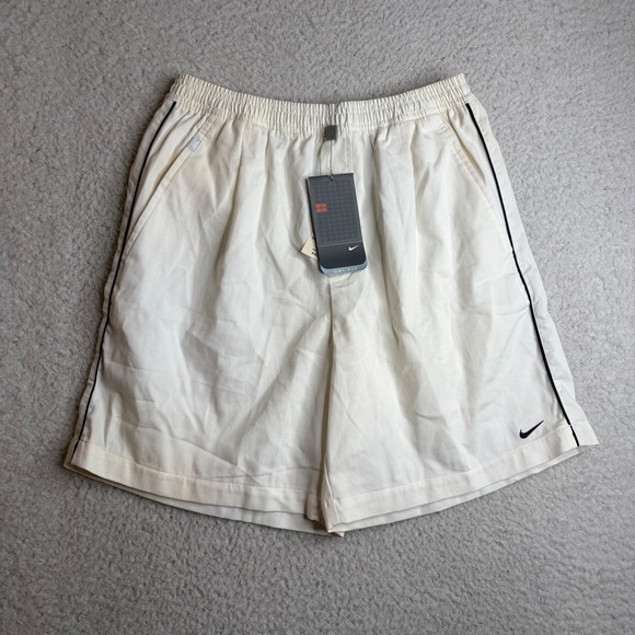 Nike Other - NEW Vintage 2003 Nike Dri-FIT Shorts Mens Medium White Y2K striped NWT